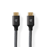 NEDIS | High Speed HDMI Cable with Ethernet 4K@60Hz - 18 Gbps 1mtr | CVTB34000GY10