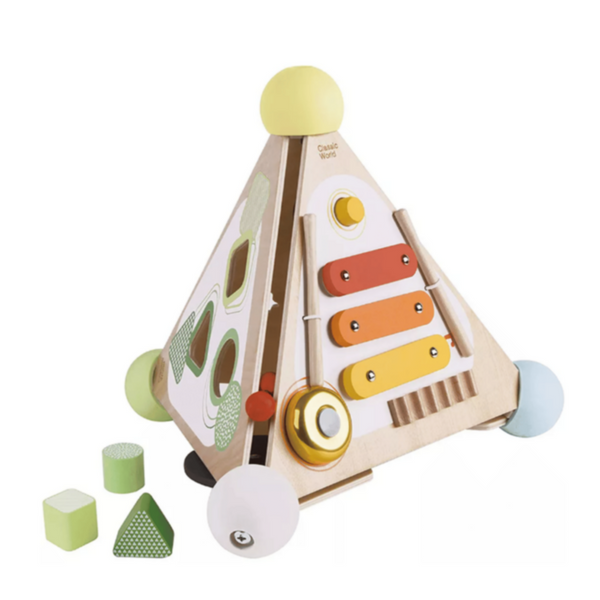 CLASSIC WORLD | Pyramid Activity Box Toy | CWD54723