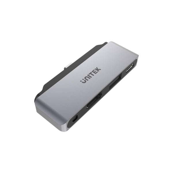 UNITEK | USB-C Hub For Ipad Pro & Other Type C Tablets Space Grey | D1034A
