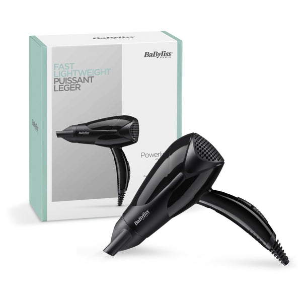 BABYLISS | Powerlight Hair Dryer 2000W Black | D212SDE