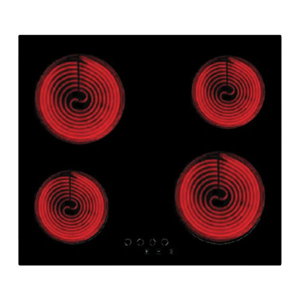 GENERALCO | 4 Burner Vitro Ceramic Built-in Cooking Hob, 60 cm, | GC604C