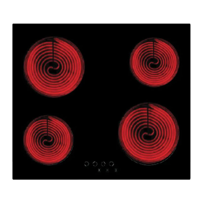 GENERALCO | 4 Burner Vitro Ceramic Built-in Cooking Hob, 60 cm, | GC604C