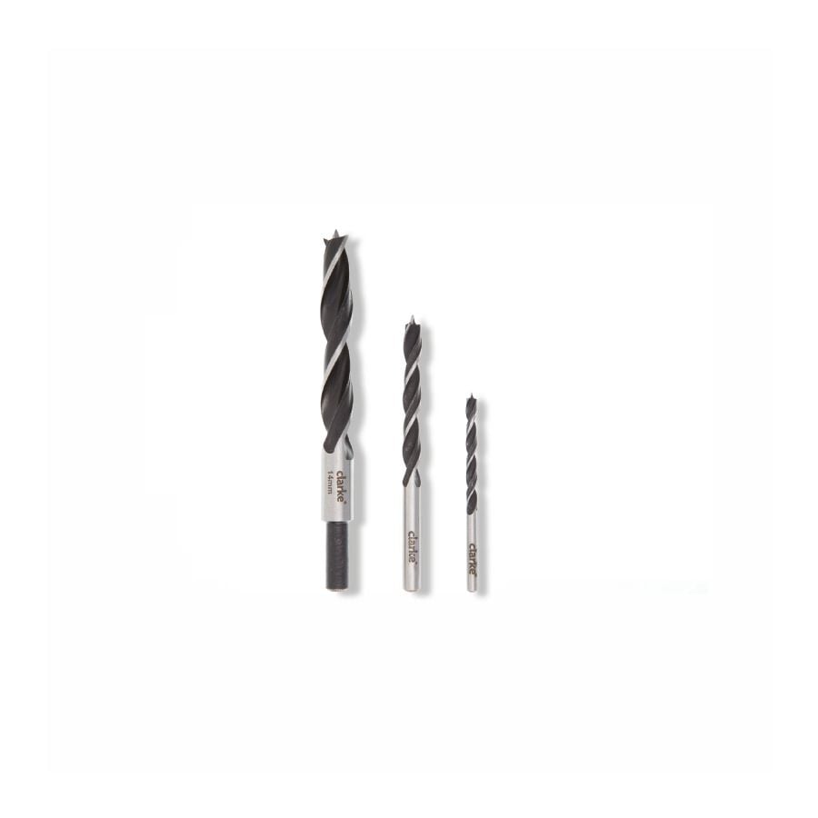 CLARKE | Wood Drill Bit 12mm, Overall Length 150mm, 1pc Per Pkt | DBW12C