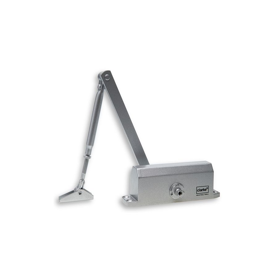 CLARKE | Door Closer – Silver | DCSC