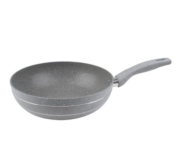 ROYALFORD | 28Cm Granite Coated Smart Deep Frypan Grey | Rf9841