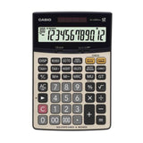 CASIO | Desktop Type Check Calculator 12 Digits | DJ-220DPLUS-WA-DP