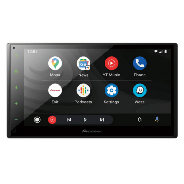 PIONEER | Car 6.8"inch AV Receiver with Apple CarPlay, Android Auto and Mirroring for Android | DMH-A4450BT