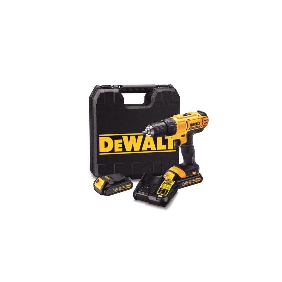 DEWALT | Drill Driver 2 Battery 1.3 Ah + Charger 18V | DCD771S2-B5