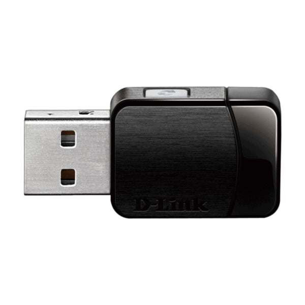 D-LINK | AC600 MU-MIMO Wireless Wi-Fi Dual Band USB Adapter Black | DWA-171