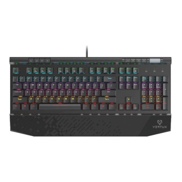 VERTUX | Hyper Action Mechanical Gaming Keyboard Black | TUNGSTEN.BLK/E