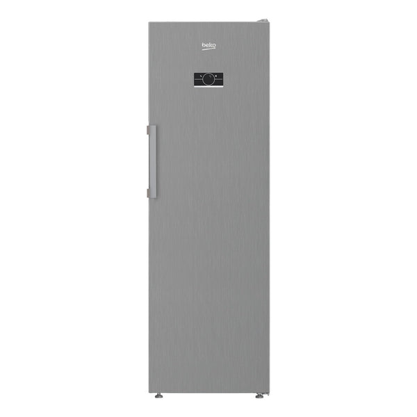 BEKO | Upright Fridge 447L, Titanium Inox | RLNE500X
