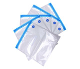ROYALFORD | 20 Pieces Food Vacuum Bag Clear & Blue | Rf9375