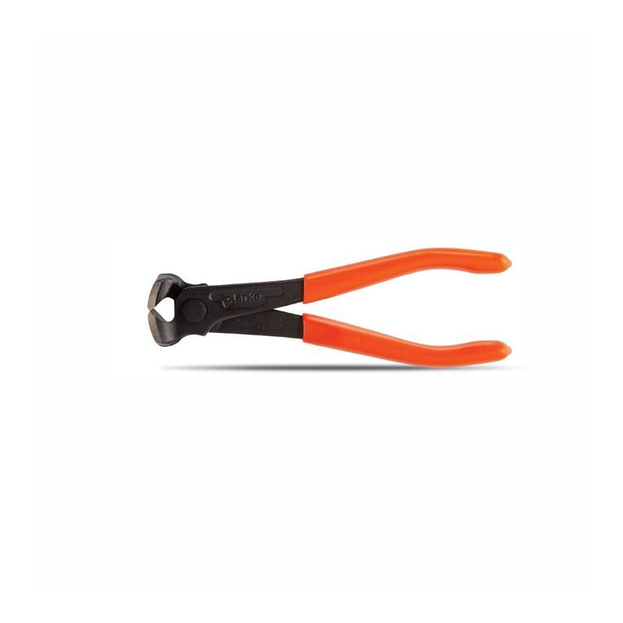 CLARKE | End Cutter 8 inch Orange Color Handle Oil Hardened Steel with Induction Hardened Cutting Edge | EC8C