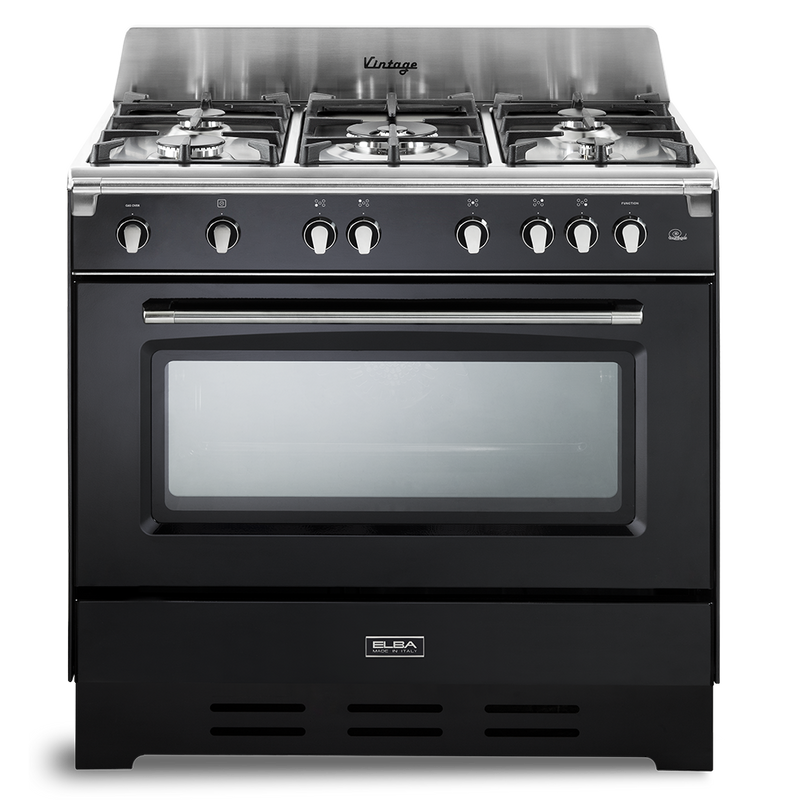 ELBA | Vintage Freestanding Gas Cooker, Cast Iron Grids | VX965FG