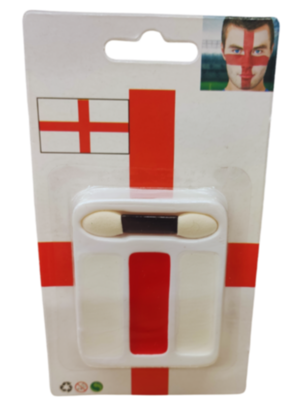 Quick Face Painting Kit with Brush (3 Packets) | England- |- Minagination