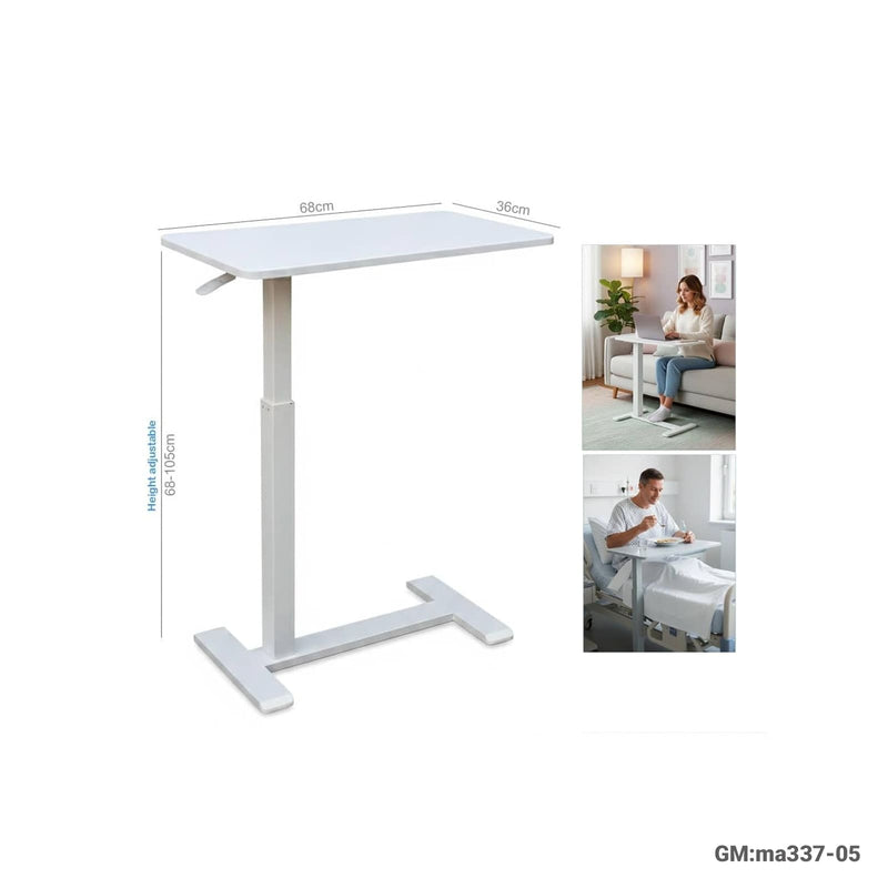 Overbed Table Height Adjustable Laptop & Meal Table | ma337-05