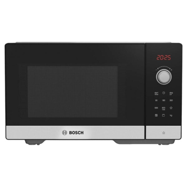 BOSCH | Freestanding Table Top Microwave 25Ltr 49x29cm Stainless Steel | FEL053MS1M