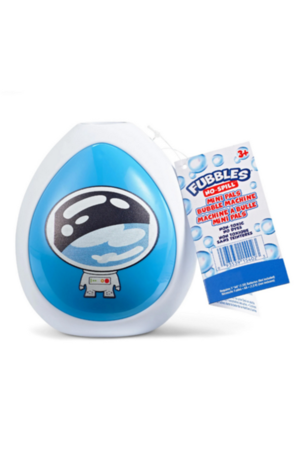 FUBBLES | Mini Pal Bubble Machine Blue Age 3+ Yrs | 54023