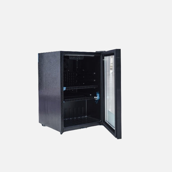GENERALCO | Mini Glass Refrigerator 70LTR, BLACK | GKD-500FW