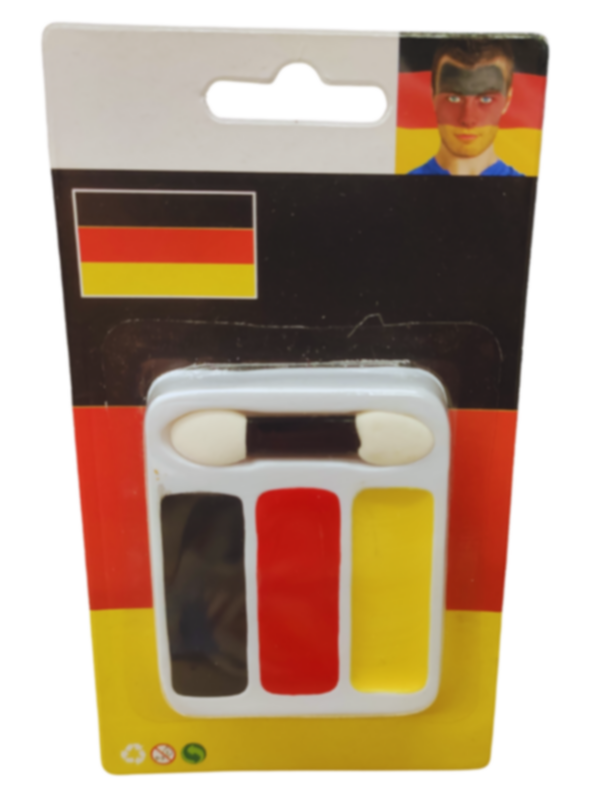 Quick Face Painting Kit with Brush (3 Packets) | Germany- |- Minagination