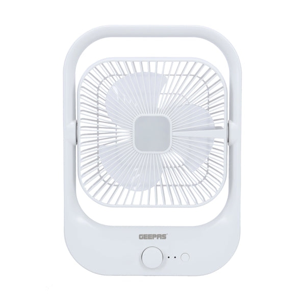 GEEPAS | 8" Rechargeable Fan With LED Light | GF21162