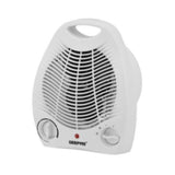GEEPAS | Fan Heater with 2 Heating Power 1000/2000W White | GFH9518