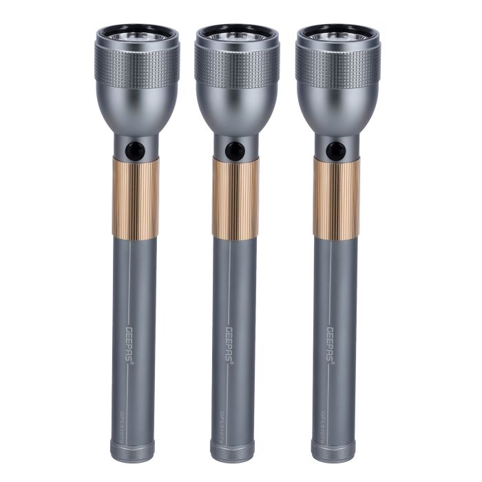 GEEPAS | Rechargeable Waterproof LED Flashlight | GFL51079