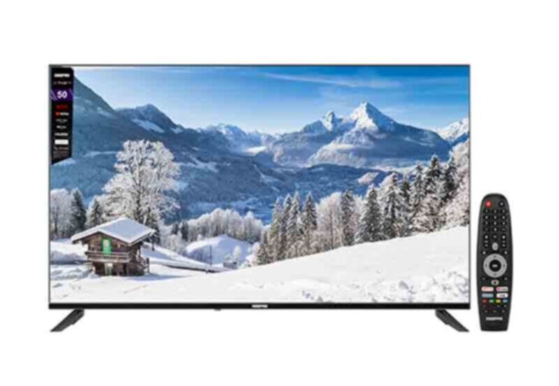 GEEPAS | 50'' 4K UHD, Google Smart LED TV | GLED5006SGXHD