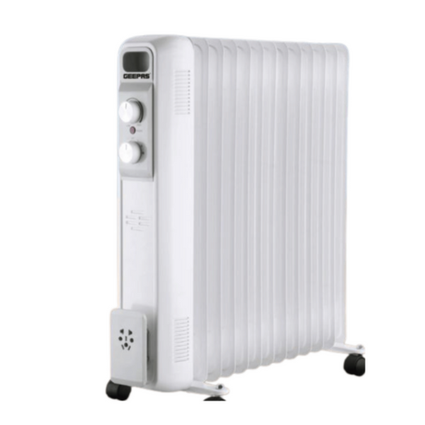 GEEPAS | 13Fin Oil Filed Radiator Heater 2600W | GRH28562