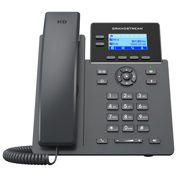 GRANDSTREAM | 2-Line Essential IP Phone | GRP2602P