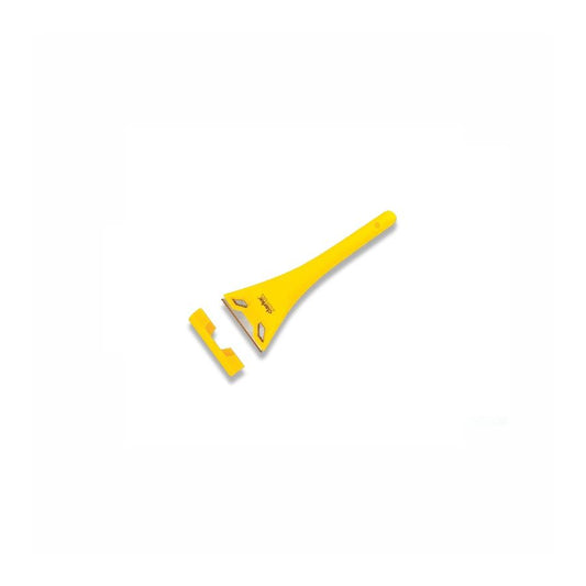 CLARKE | Glass Scrapper 60mm Blade Yellow Color Comfortable ABS Shell Handle with Detachable Blade Guard | GSC
