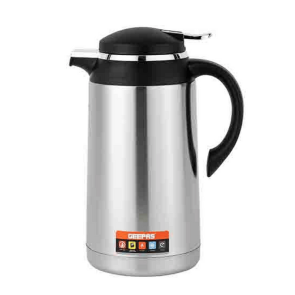 GEEPAS | 1.6 L Stainless Steel Vacuum Flask | GVF27024