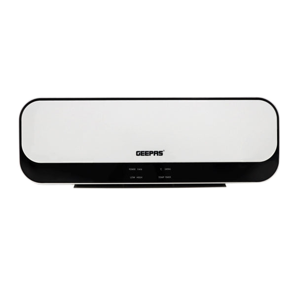 GEEPAS | PTC Ceramic Wall Heater LED Temperature Control 8 Hours Timer 2000W | GWH28519