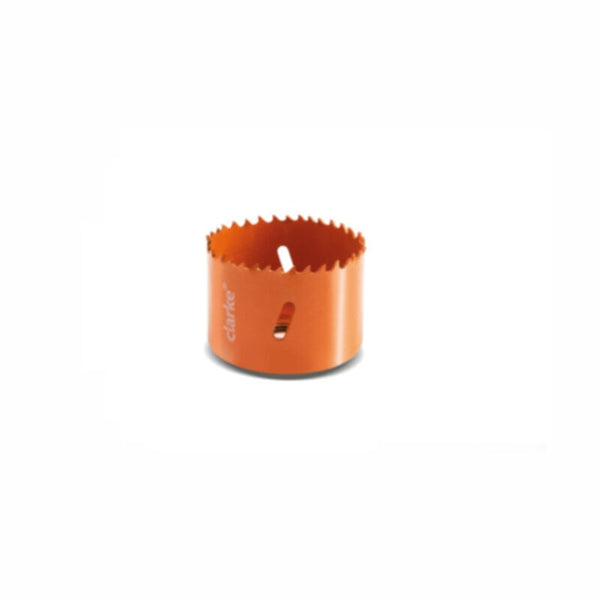 CLARKE | Hole Saw 52mm, Bi-Metal, Color- Orange, with Box Packing | HS52C