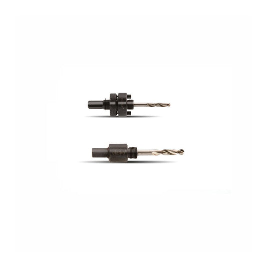 CLARKE | Hole Saw Arbor A4 Compatible with 1/4" Pilot Drill, Black Color Head | HSAA4CL