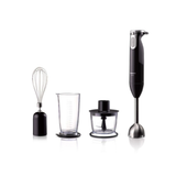 PANASONIC | Stainless Steel Chopper Blender Set Black Clear | MX-SS1