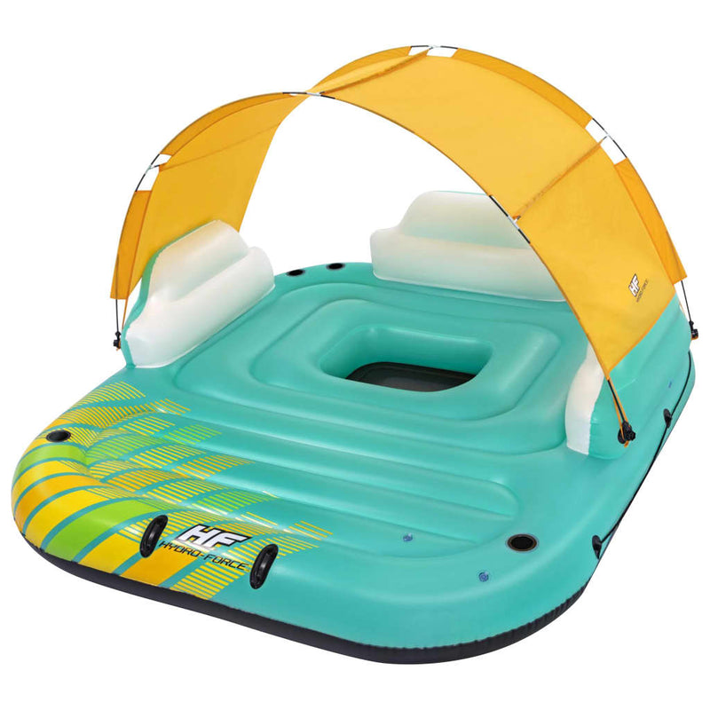 BESTWAY | 5-Person Inflatable Island Sunny Lounge 291x265x83cm | BES115TOY01388