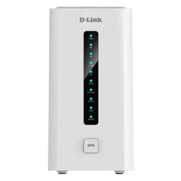 D-LINK | 5G AX1800 wifi 6 router with 4 x Gigabit LAN ports, 1 x Gigabit WAN port, 1 x USB  | DWR-2000M