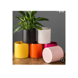 Table Ceramic Pot for Plants Single Pcs | 13x13x13CM |