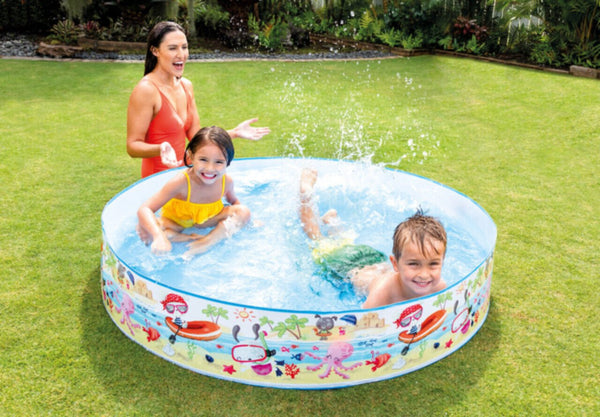 INTEX | Snapset Fun at the Beach Kiddie Pool 5"x10"inch | 42156451