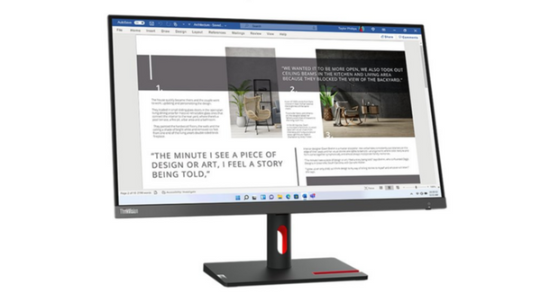 LENOVO | ThinkVision S27I-30 LED Display Monitor 68.6cm 27"inch 1920 x 1080 pixels Full HD Grey | 63DFKAT4UK