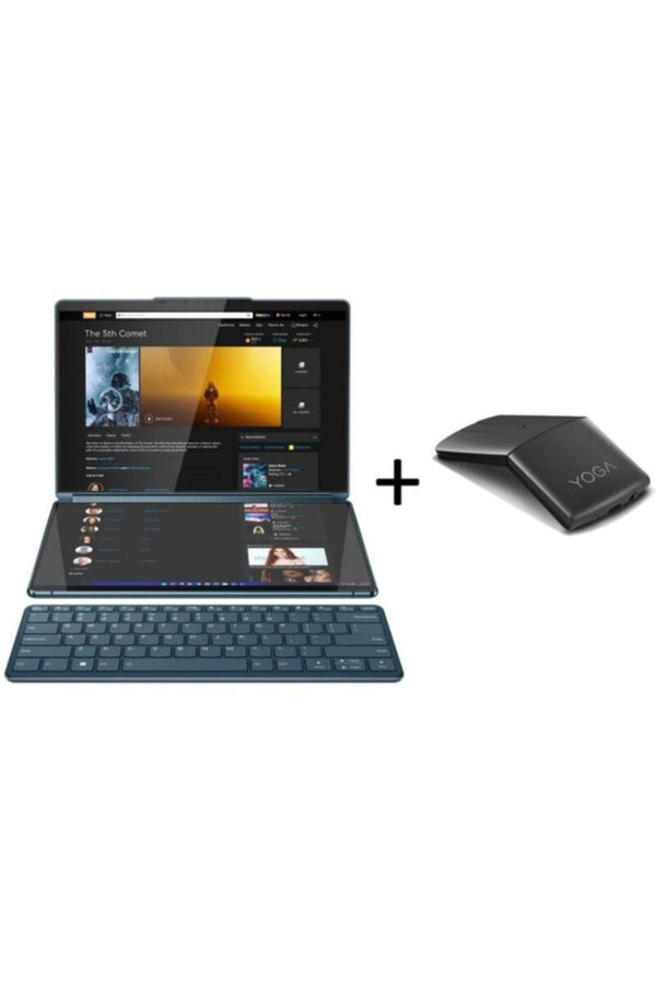 LENOVO | Yoga Book 9 13IRU8 ( i7-1355U, 16GB, 1TB, 2x 13.3" 2.8K, Pen, Teal, Win11) 2 Yrs P-Warranty | 82YQ0025AX