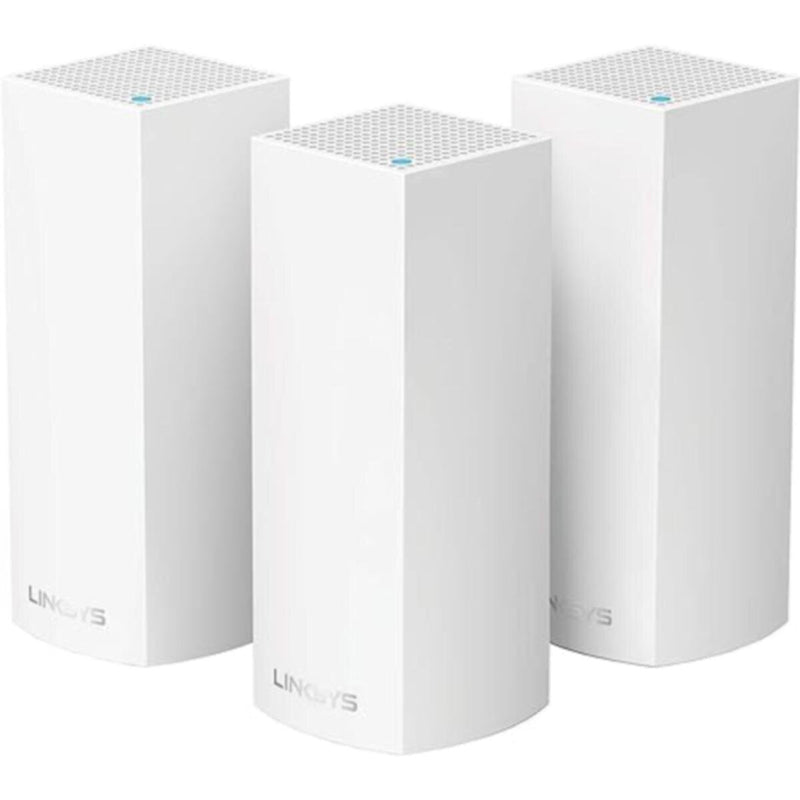 LINKSYS | Velop Whole Home Mesh Wi-Fi System Router White Pack of 3 | MLKITRTWHW303B