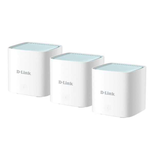 D-LINK | AX1500 Wi-Fi Mesh System Kit M15 Pack of 3 White | M15/MNA3