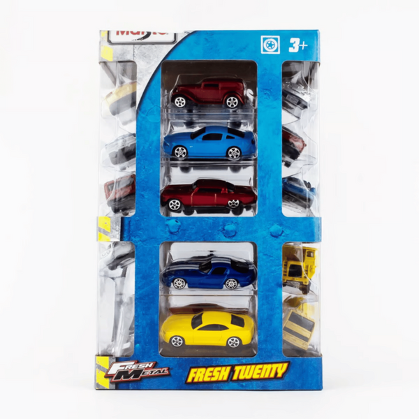 MAISTO | Fm 3" Vehicles, 20 Pack Car Toy | MAI115TOY00490