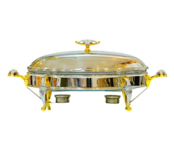 GENERIC | Malaika Gold Oval 3  Qts Warmer | H2513057