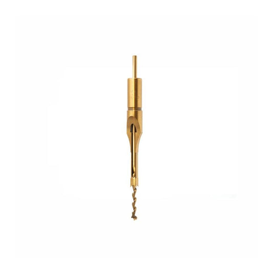 CLARKE | Mortise Chisel 1/4 inch Brass Color Body Sharp Edge | MC1/4