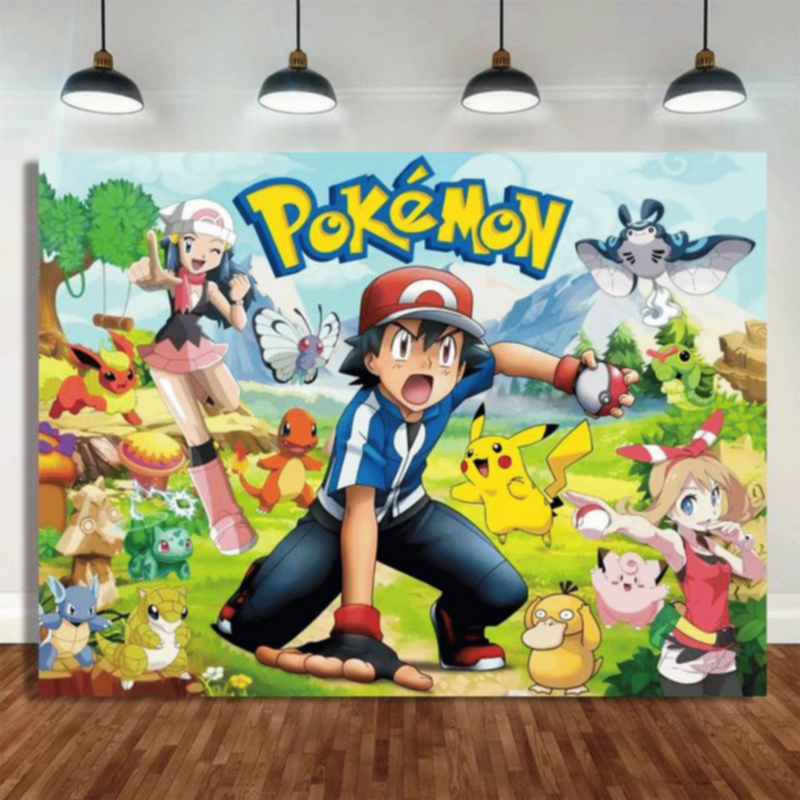 Pokemon Theme Birthday Party Decorations 73Pcs | MGS-090
