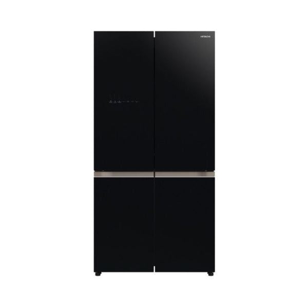 HITACHI | Refrigerator Side By Side 720 litrs French Door Black | RWB720VK0GBK