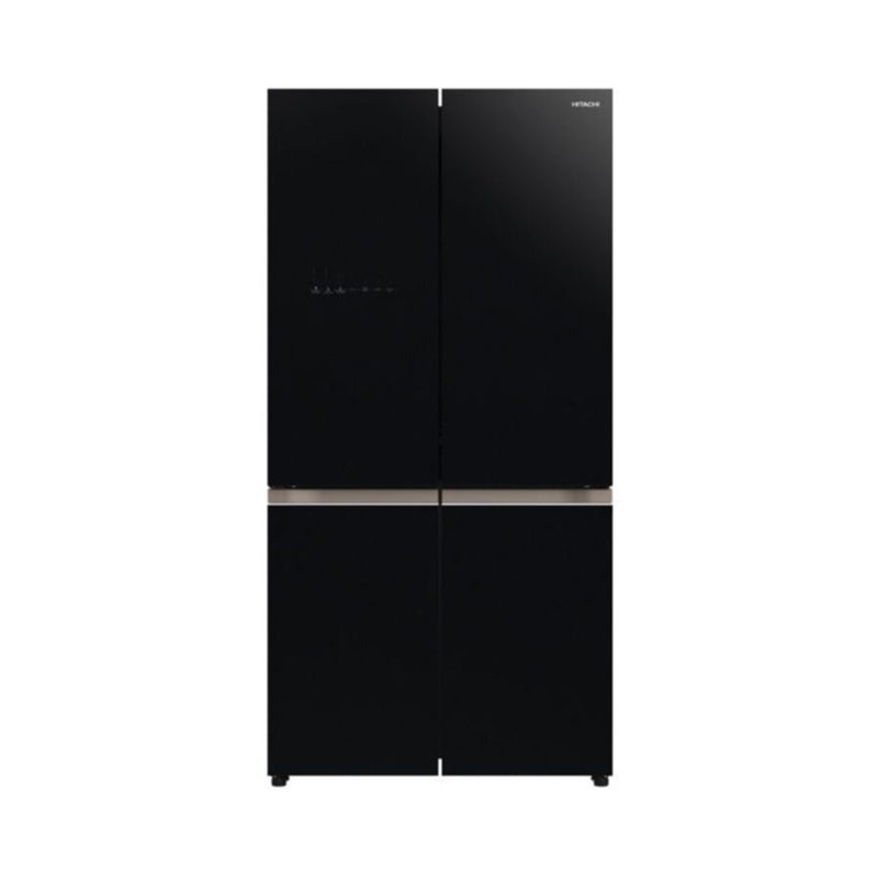 HITACHI | Refrigerator Side By Side 720 litrs French Door Black | RWB720VK0GBK